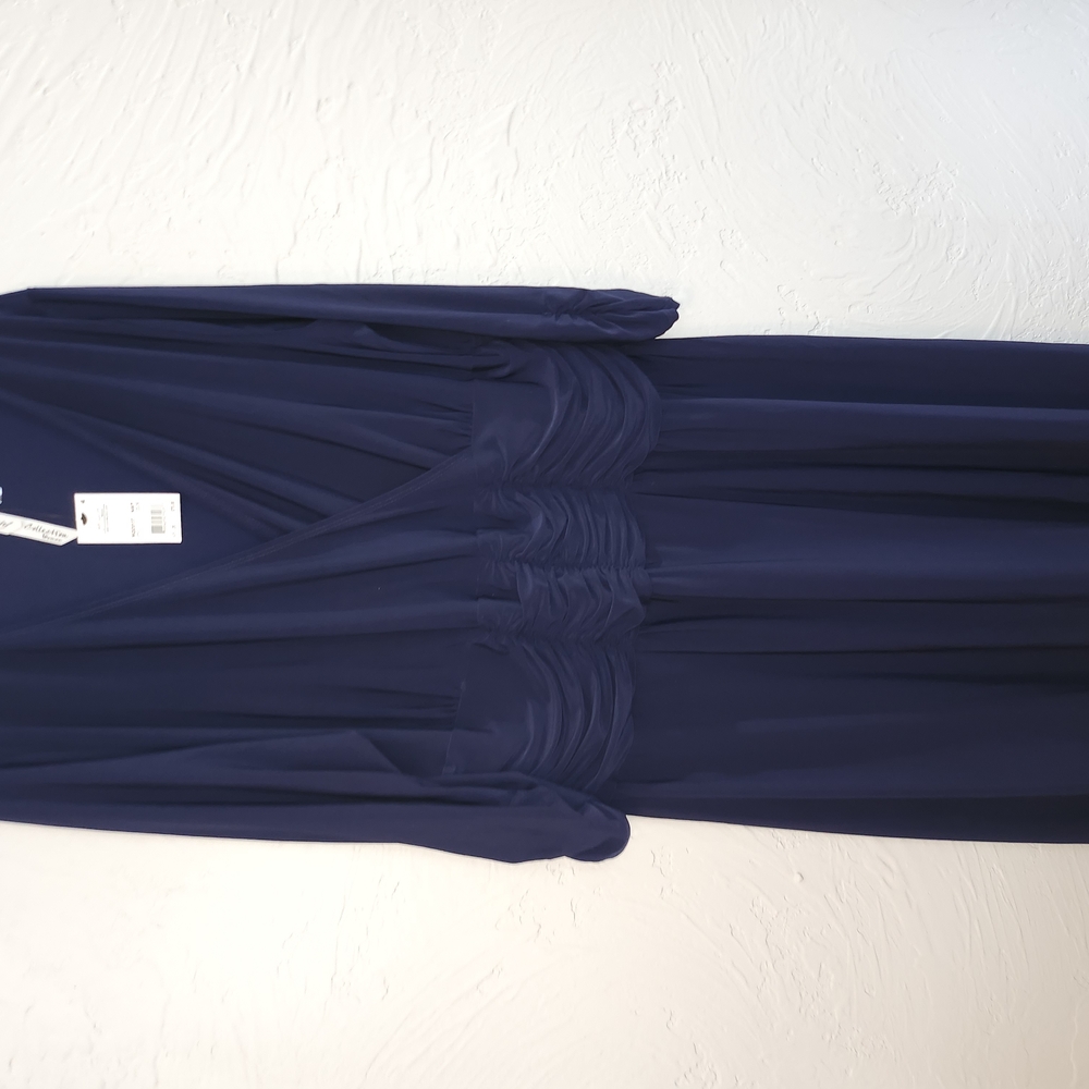 NY Collection Deep Navy Dress